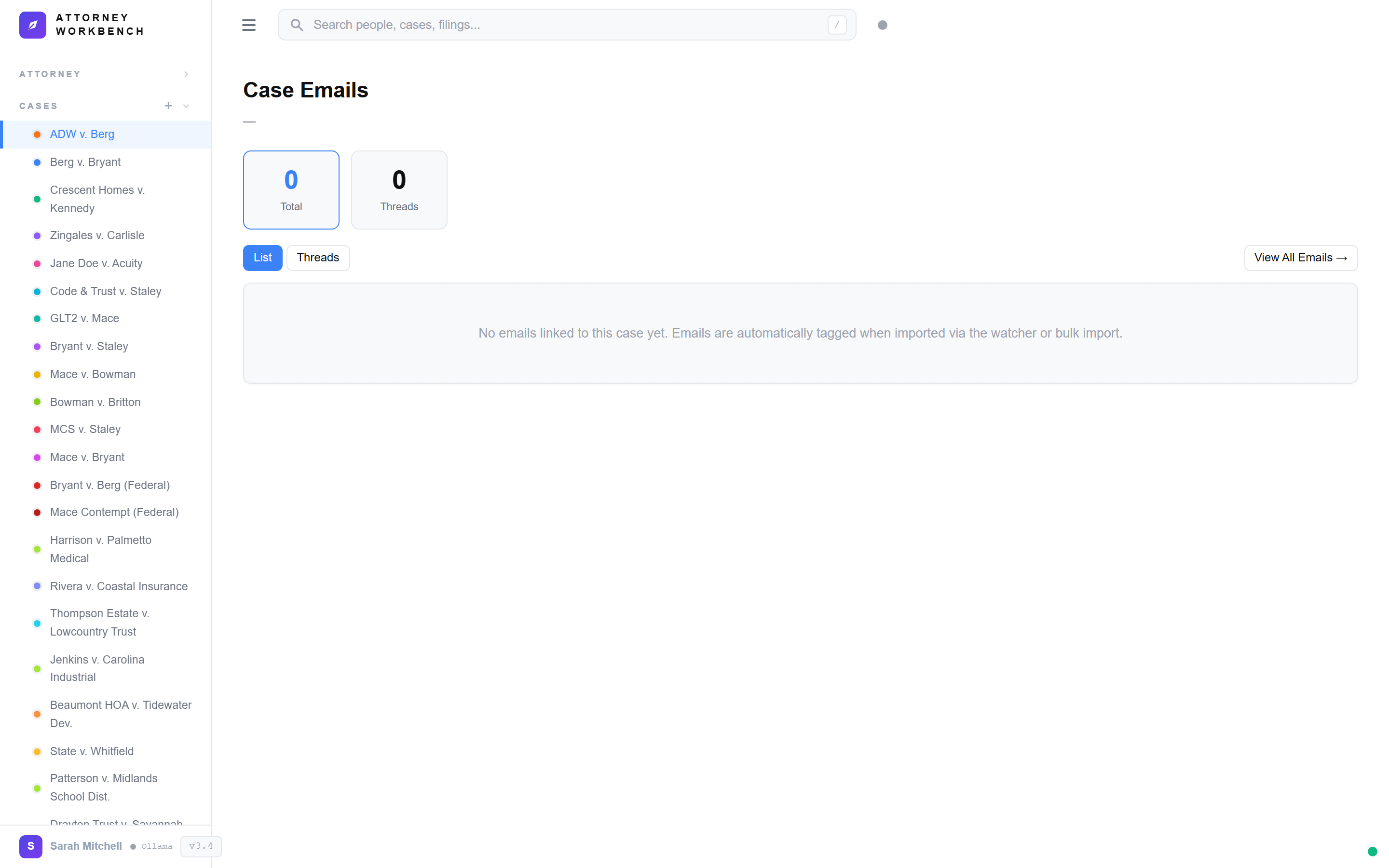 Email attachment extracted as evidence linked to case facts with source tracking